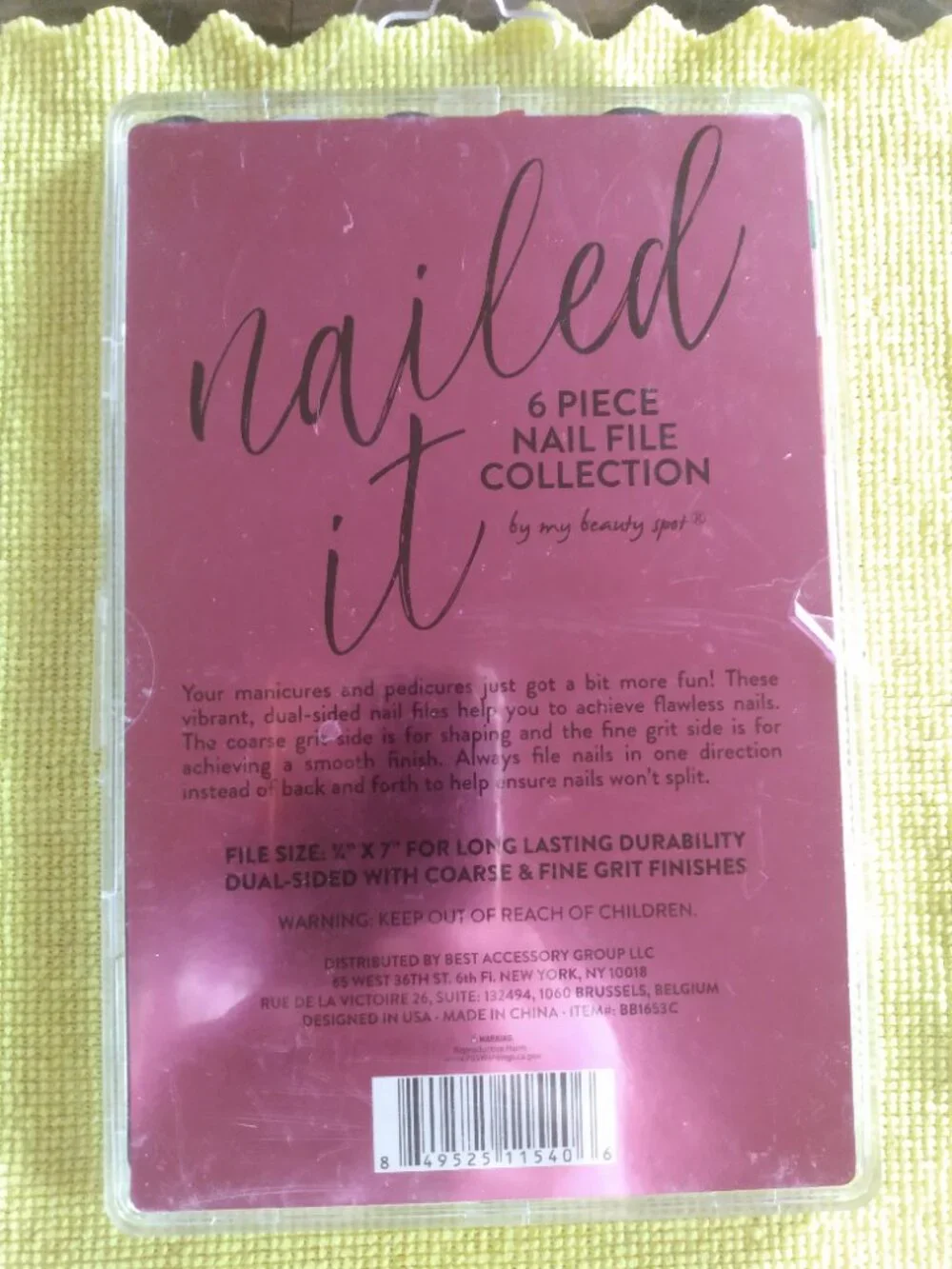 Set of Nail Filers